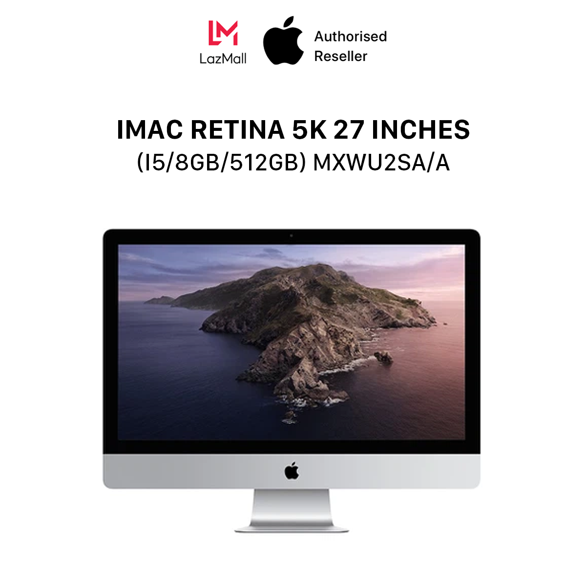 iMac Retina 5K (5120x2880) 27 inches (i5 6-core / 3.3GHz Turbo Boost up to 4.8GHz / 8GB / 512GB) l MXWU2SA/A l HÀNG CHÍNH HÃNG