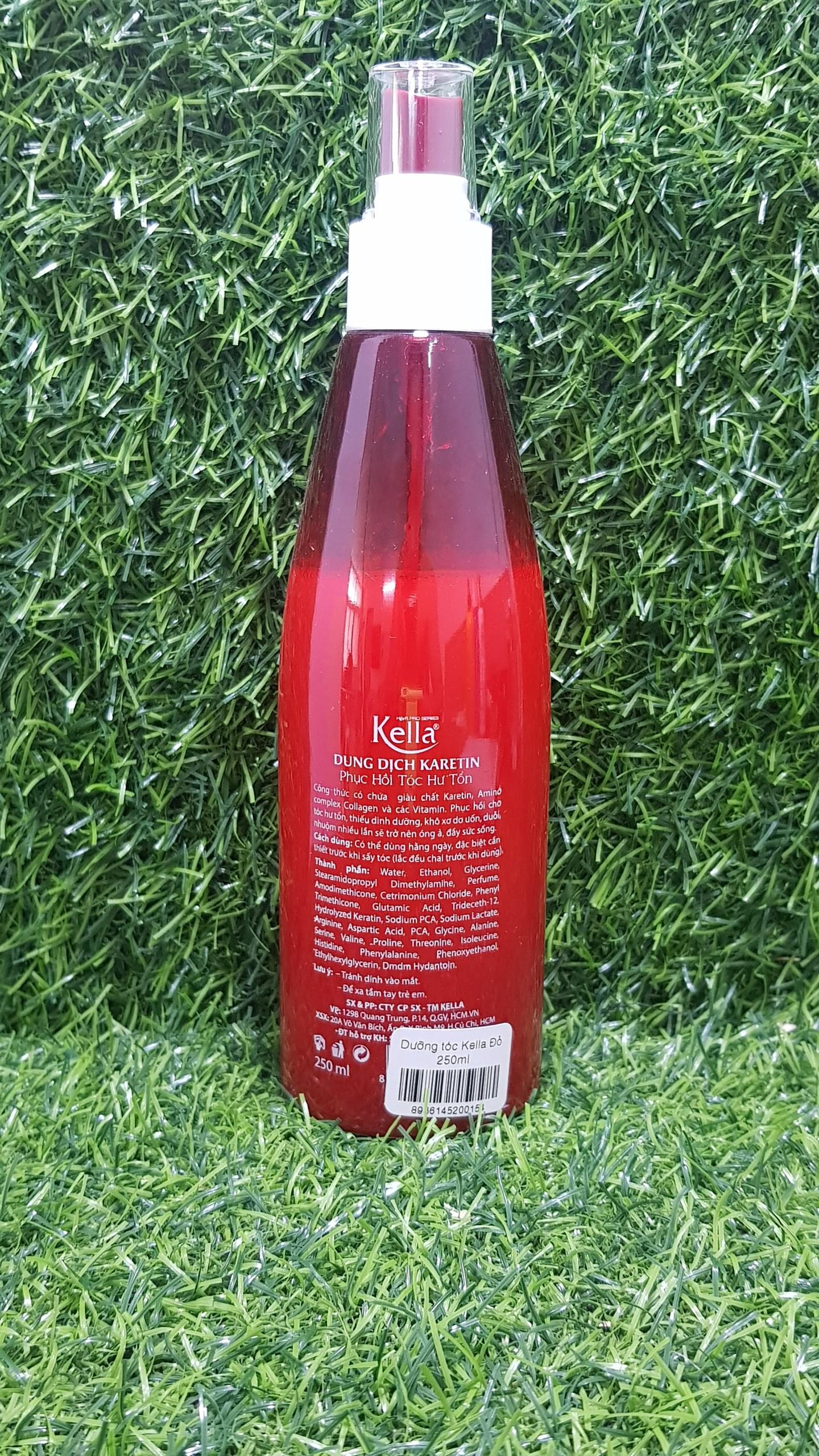 [HCM]Sữa dưỡng tóc Kella phục hồi hư tổn 250ml
