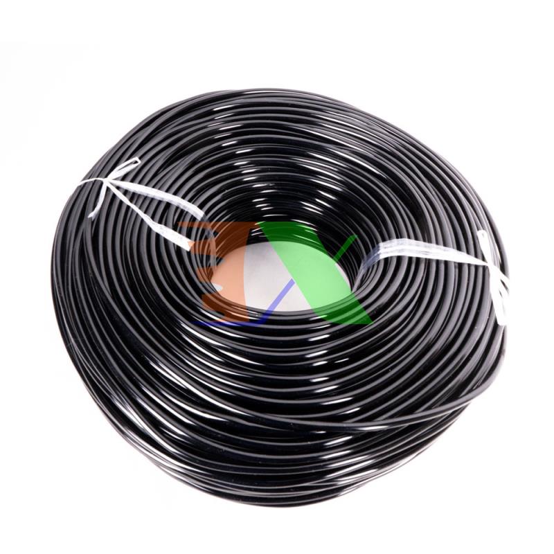 100m wire led drip irrigation pipe PVC Φ 4/7mm, 6mm, wire watering 6 cups for micro irrigation, nozzles watering spray mist