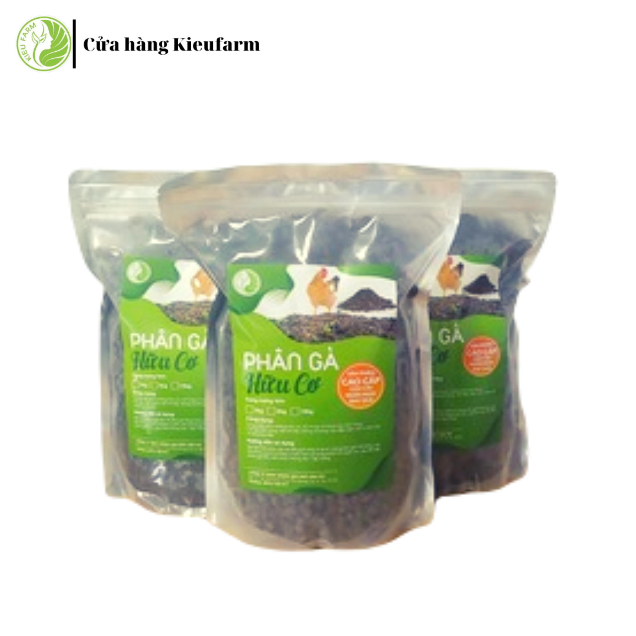 Phân gà hữu cơ nhập khẩu nén viên - 2kg