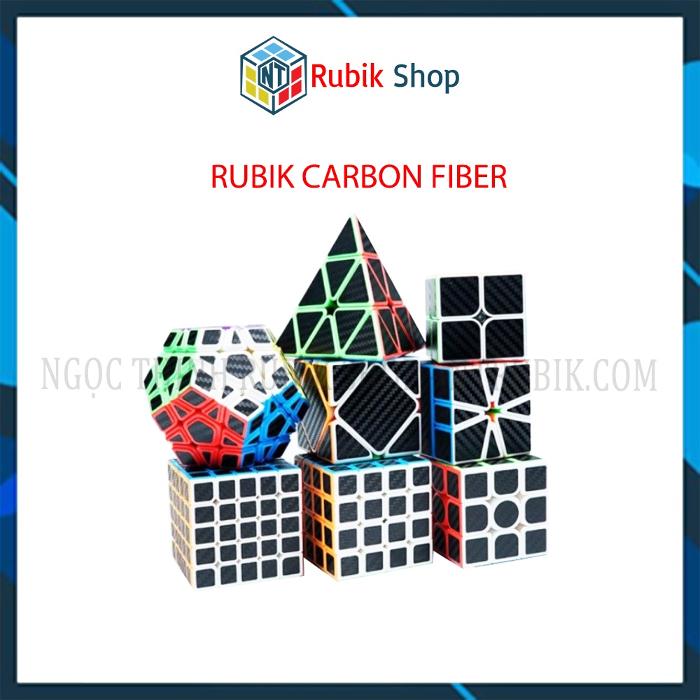 Rubik Carbon MoYu MeiLong 2x2 3x3 4x4 5x5 Pyraminx Megaminx Skewb Square