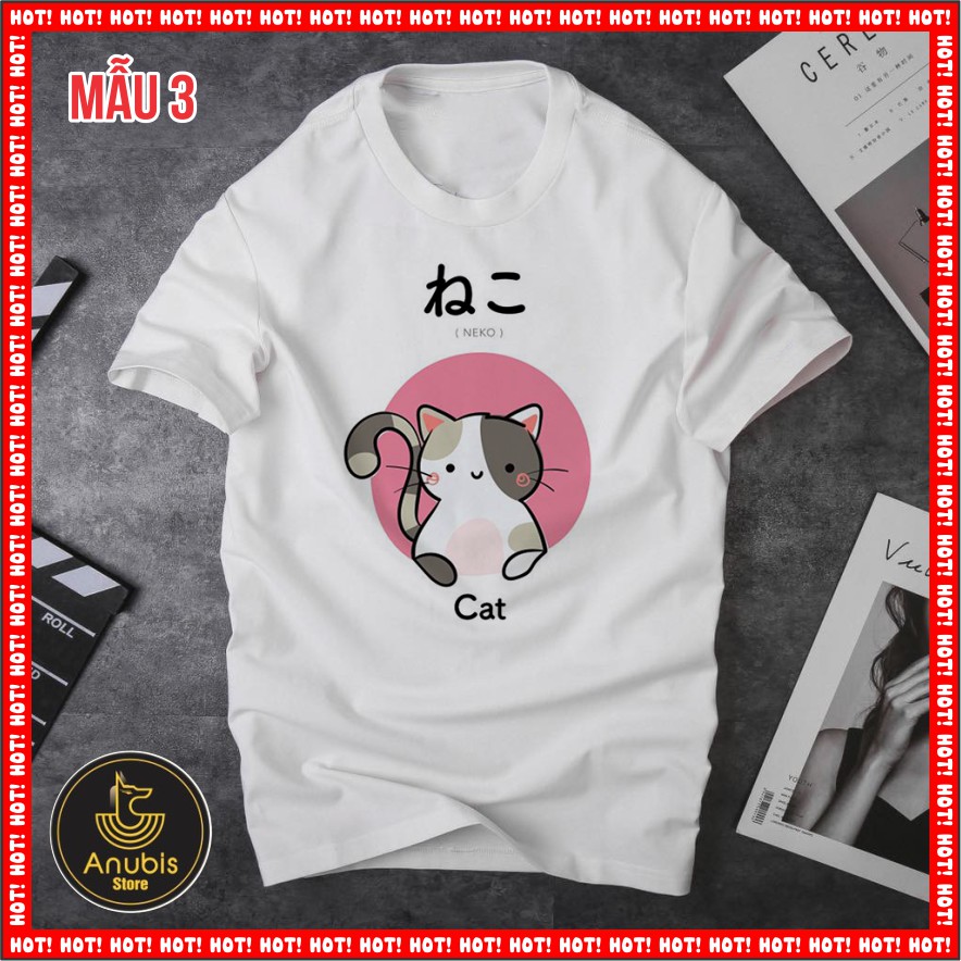 [HCM]ÁO THUN UNISEX CHIBI NHẬT SIÊU CUTE (7 MẪU)