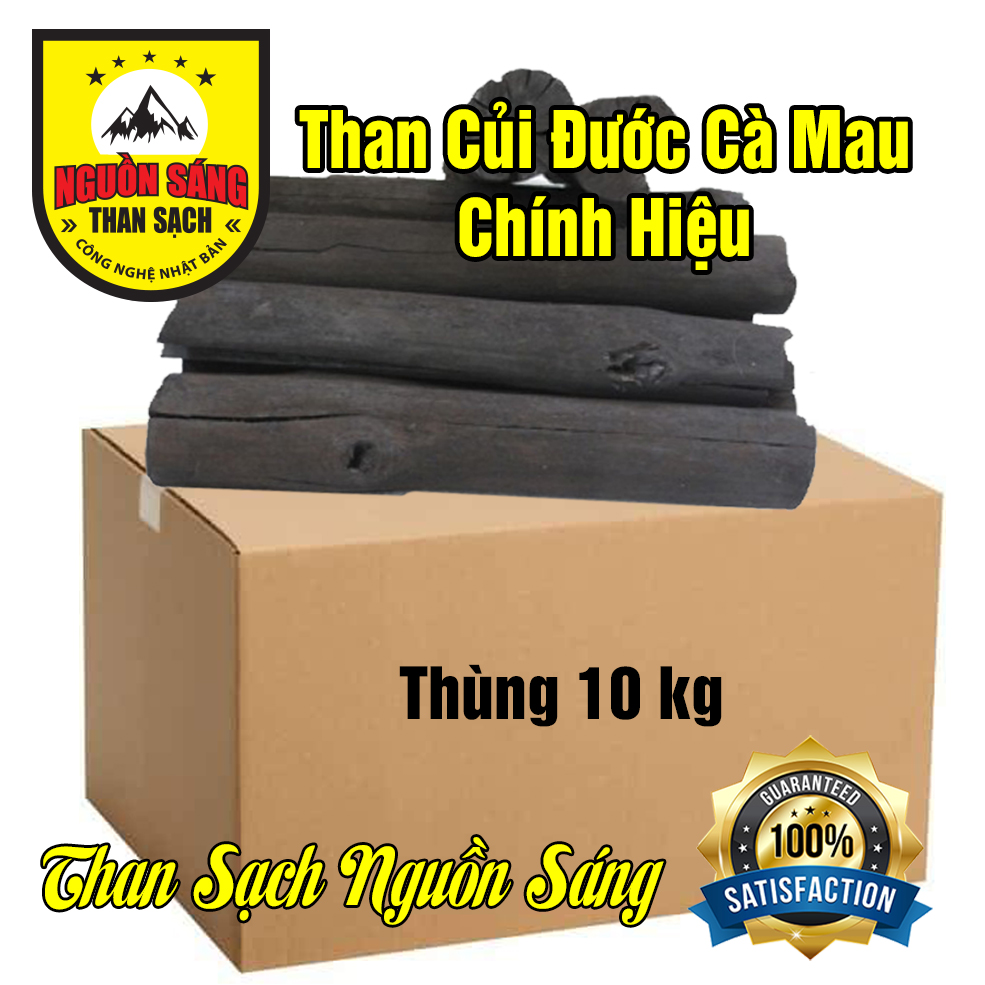 Than củi Đước Cà Mau . Than hoa Than củi không nổ nhiệt lượng cao.