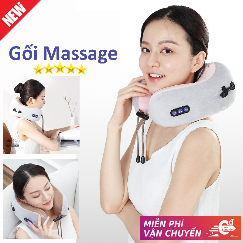 Gối Massage Hồng Ngoại Nhật - Hiệu Fuki Bảo Hành 1 Năm Gối Massage Cổ Chữ U Cao Cấp Nhật Bản Gối massage vòng cổ chữ U đa năng cao cấp, 3 chế độ gối massage u-shaped giá tốt Tháng 4, 2021 | Mua ngay cao cấp