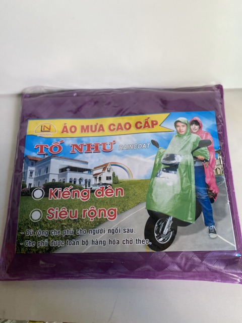 ÁO MƯA CÁNH DƠI CAO CẤP CÓ LỖ CHIẾU ĐÈN