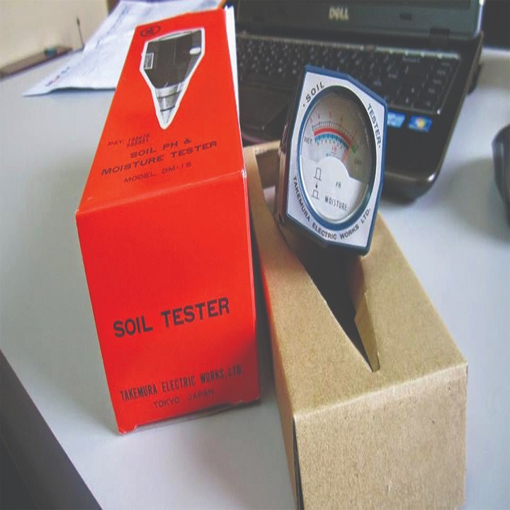 [HCM]Takemura DM 15 đồng hồ đo pH và độ ẩm đất