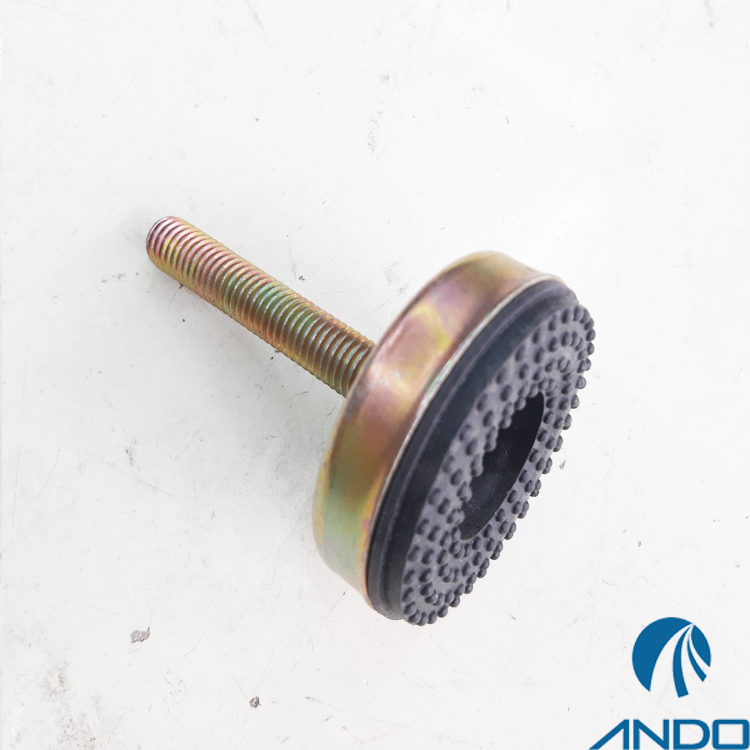 Chân tăng chỉnh M12 bát cao su 60