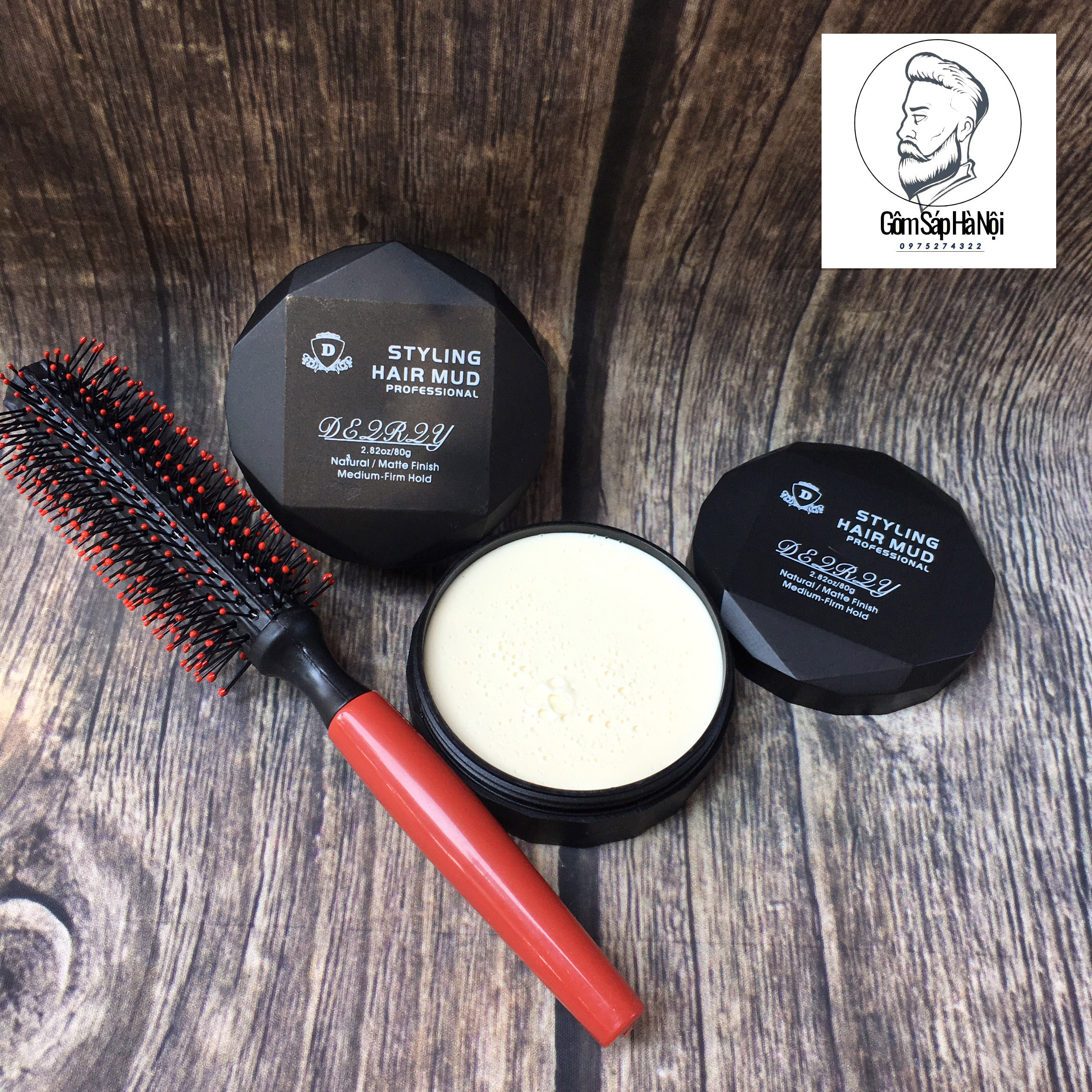 Sáp Vuốt Tóc Siêu Giữ Nếp Nam Styling Mud D