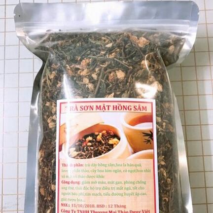 1kg trà sơn mật hồng sâm