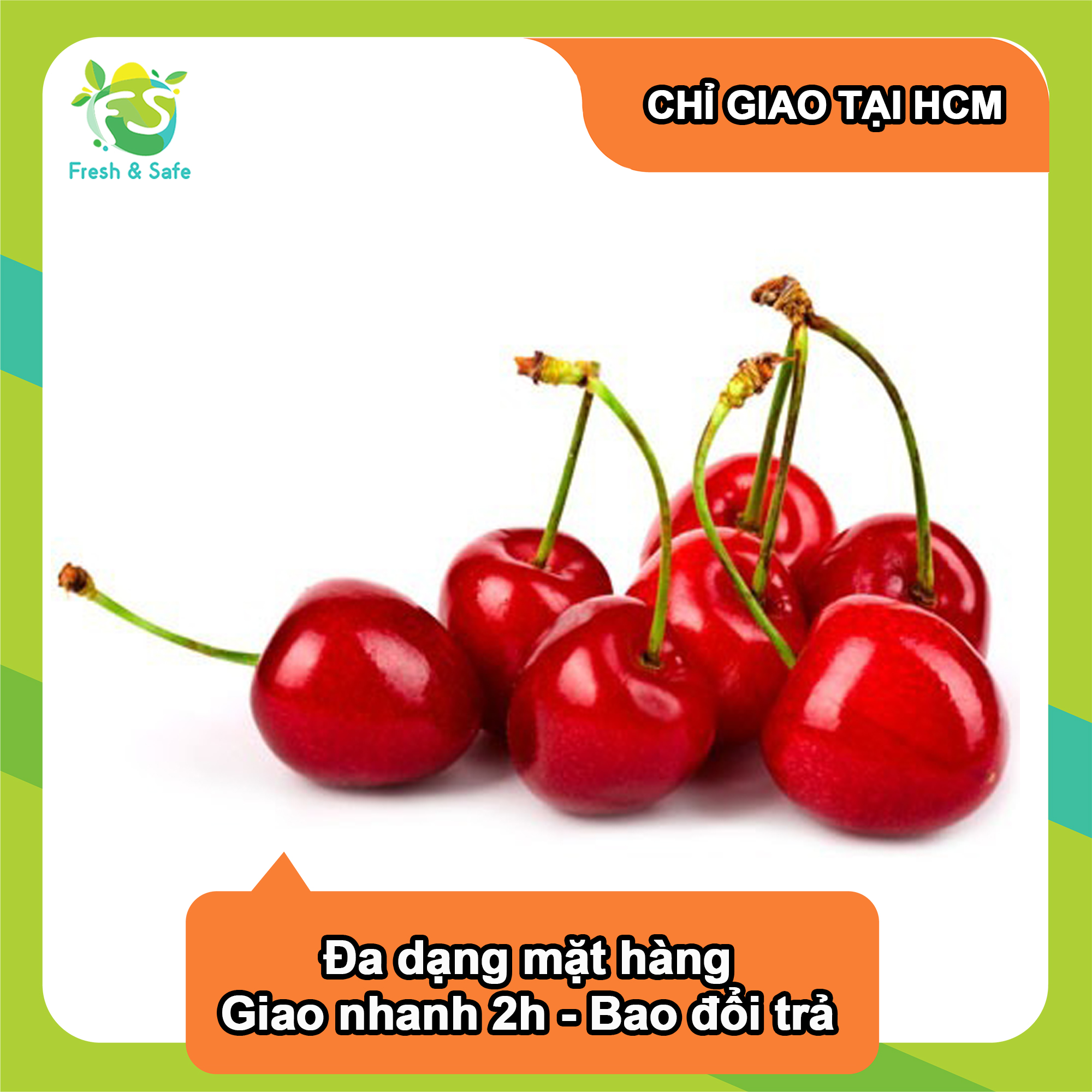 [Chỉ Giao HCM] Cherry Mỹ Size 9.5 - 250g
