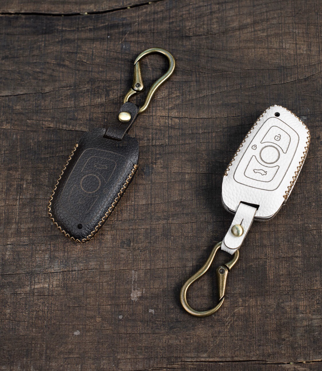 Bao da chìa khóa Vinfast Lux SA2.0, A2.0 bằng da thật