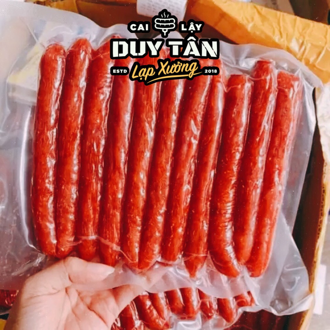Lạp xưởng tôm Cai Lậy (0,5KG)
