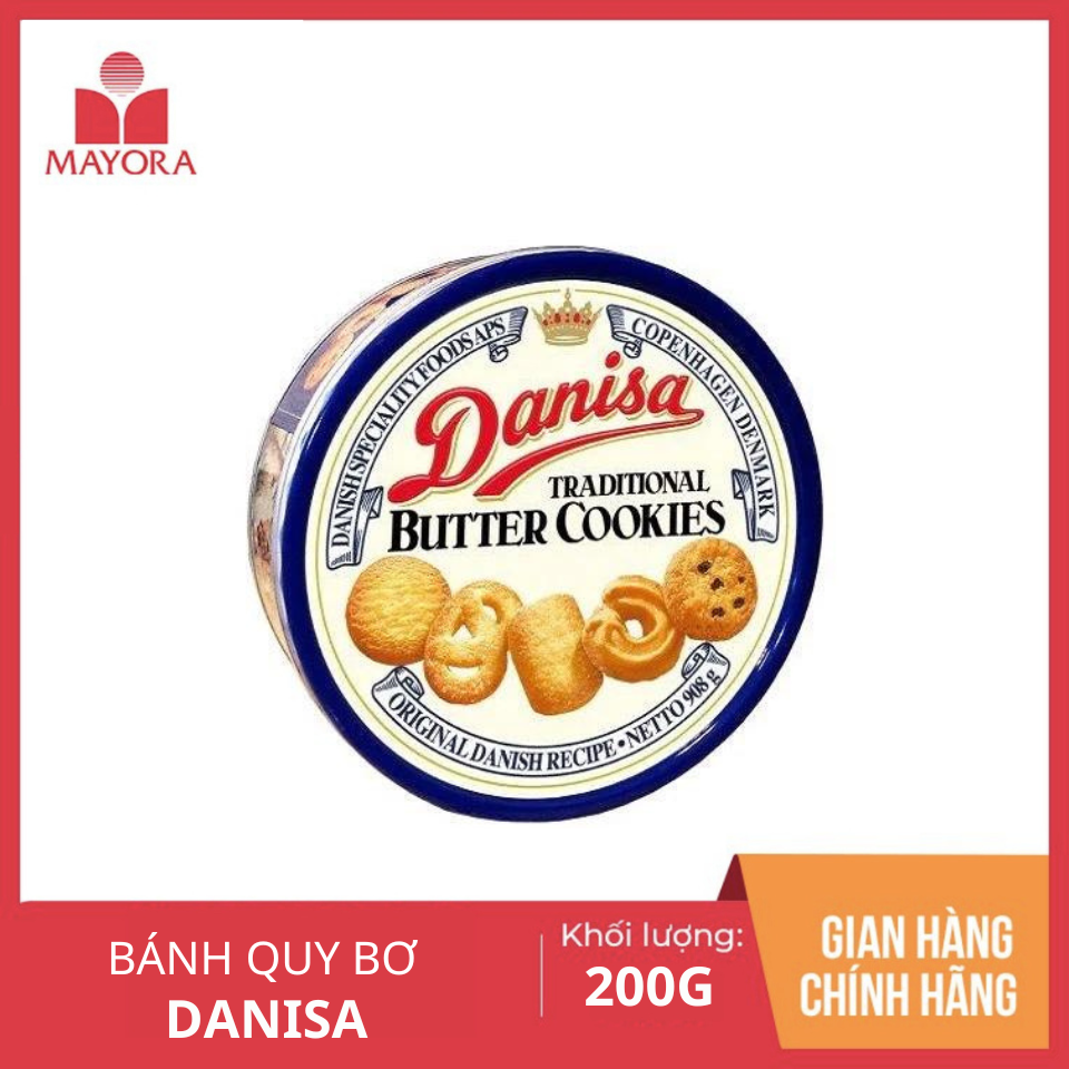 BÁNH QUY BƠ DANISA 200G