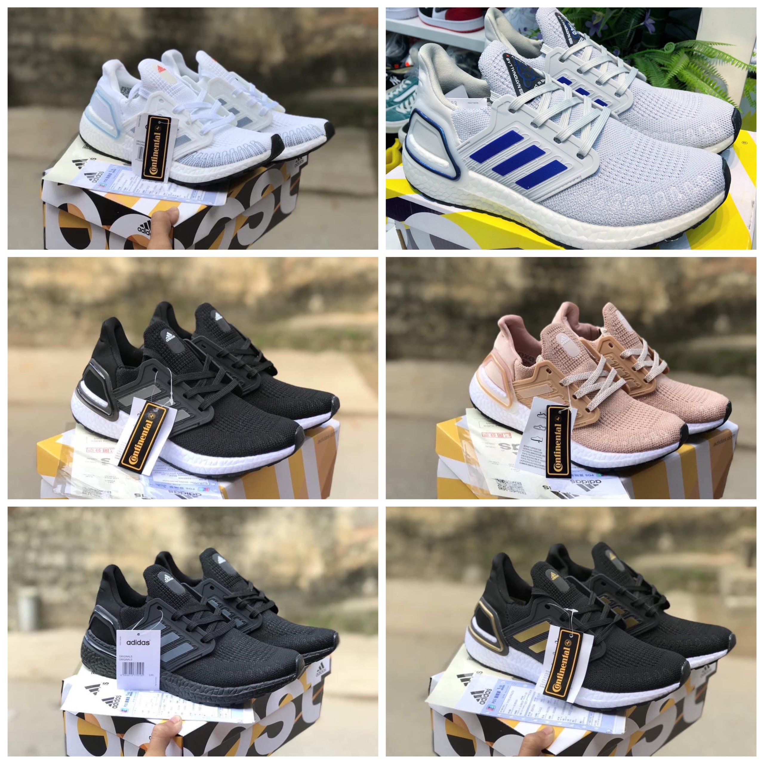 Giày Sneaker UB 20 Nam Nữ Full Box - Giày Thể Thao Ultra Boost 6.0