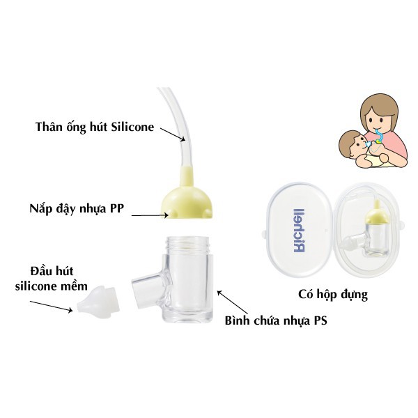 Hút mũi Richell  nhập khẩu Nhật Bản