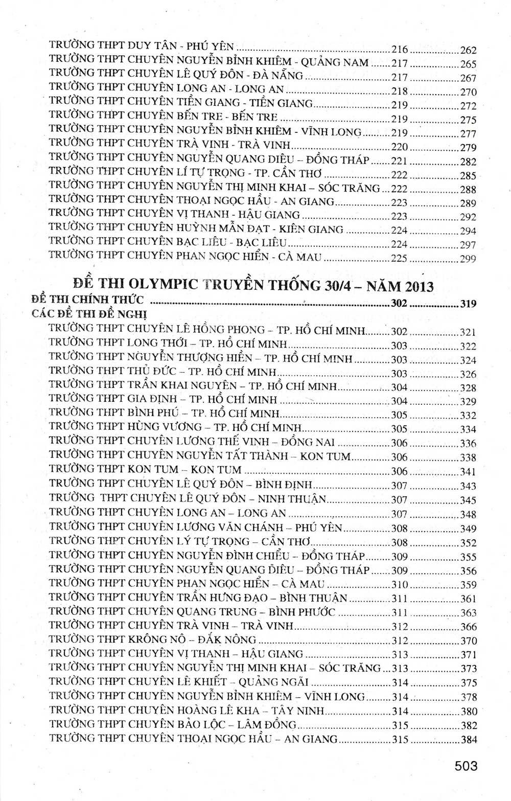 Tổng Tập Đề Thi Olympic 30 Tháng 4 Ngữ Văn 10