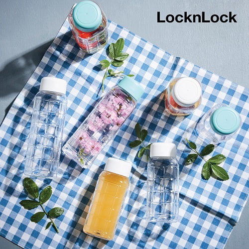 Bình Nước Nhựa Chess Lock&Lock 350ml - 500ml HAP815 HAP816