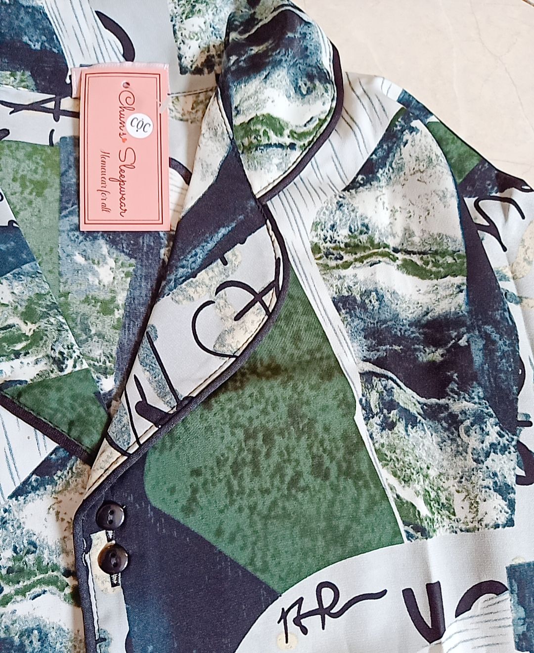 Bộ pijama nữ cánh dơi lụa mango form to dưới 70 kg
