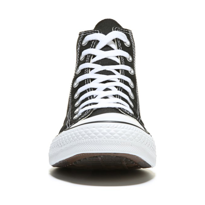 Giày Sneaker Bata Nữ Classic C1 Buộc Dây Cổ Cao Màu Đen