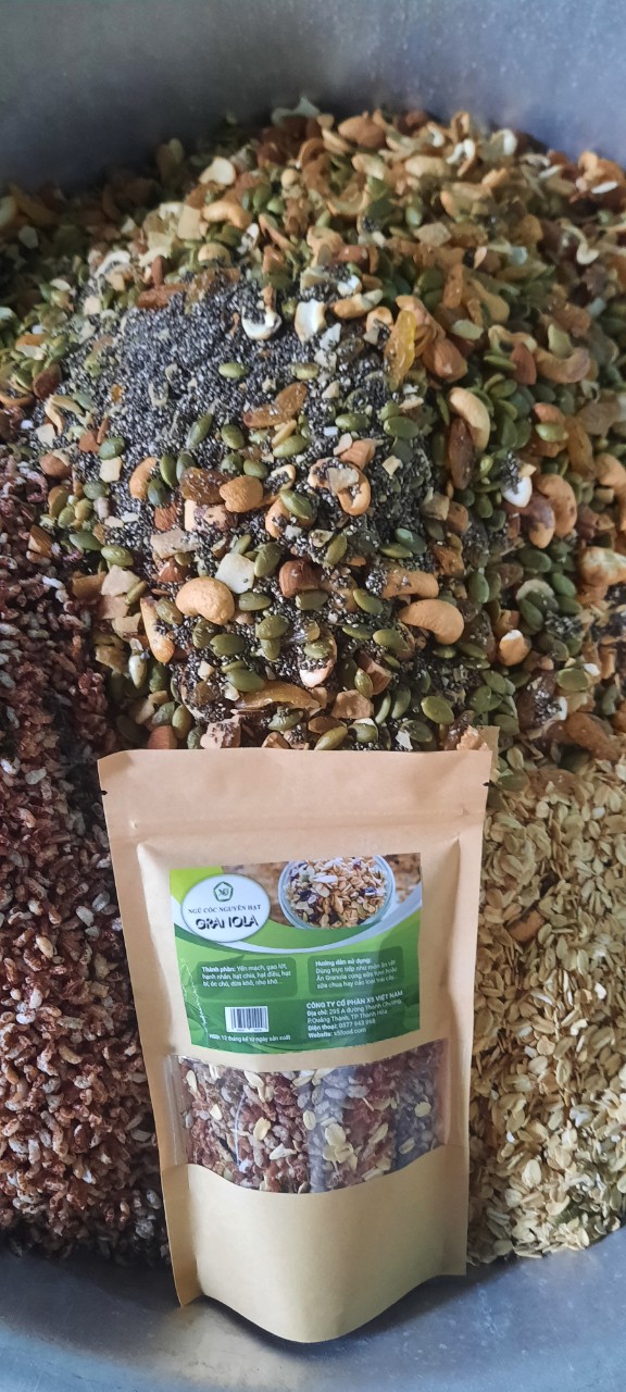 500gr Ngũ Cốc Nguyên hạt - Ranola