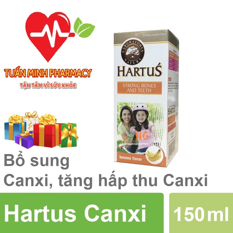 Hartus Canxi phát triển chiều cao tối đa