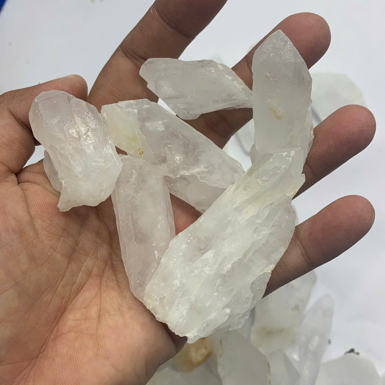 100g tinh thể đá thạch anh trắng