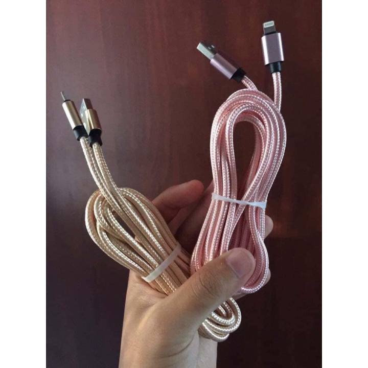 FREESHIP MAX - Dây Sạc Iphone Cao Cấp Bọc Dù Dài 3M, Dây Sạc Điện Thoại Iphone, Cáp Sạc Điện Thoại Siêu Bền Sạc Siêu Nhanh - BẤM LÀ MUA