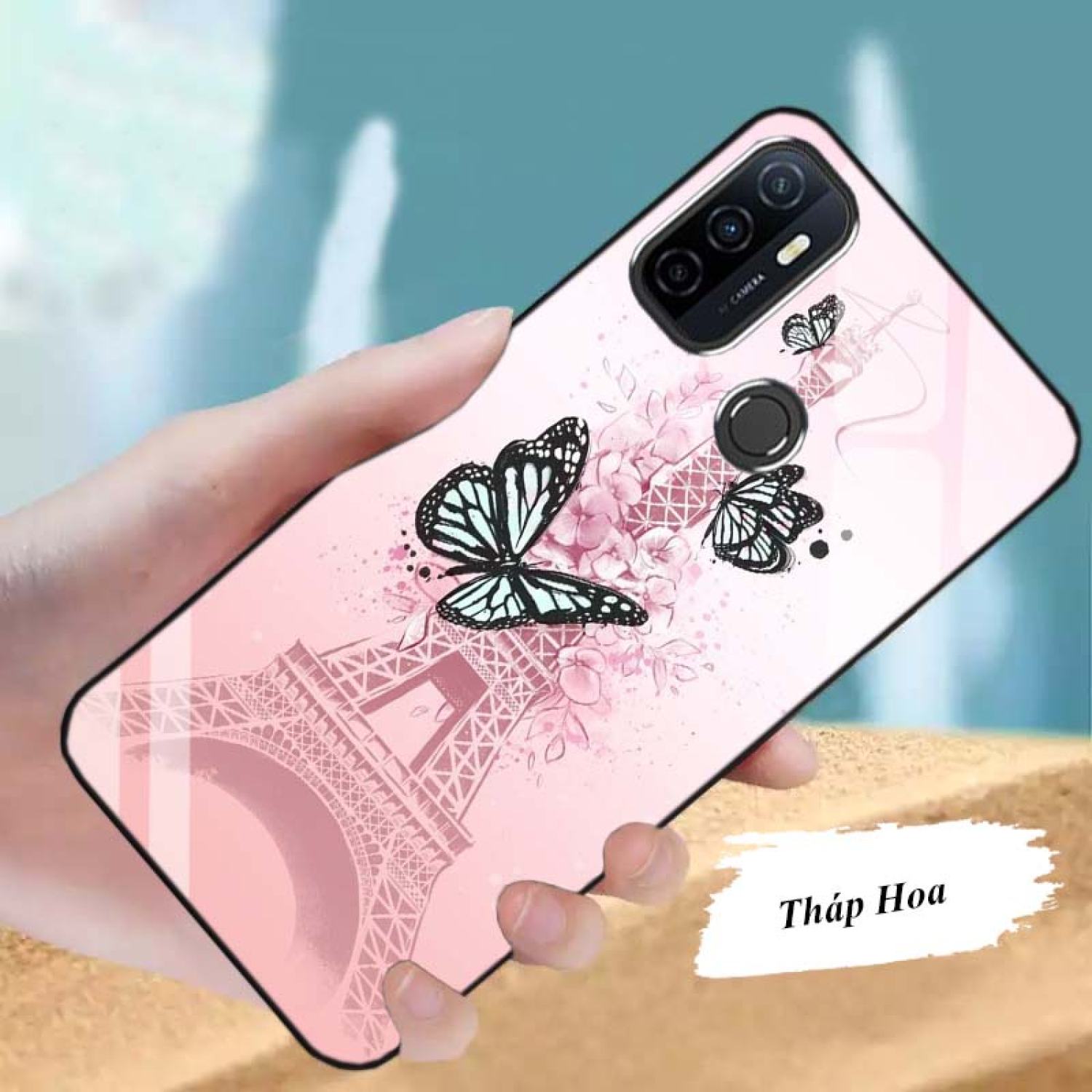 Ốp oppo a53 lưng kính cường lực cao cấp mới ƞhất