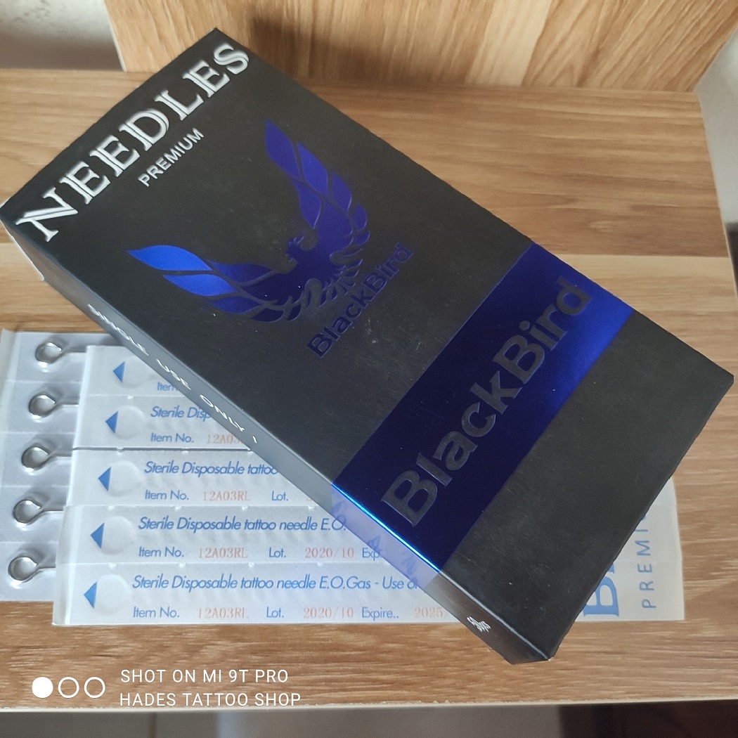 Kim xăm 3RL đi nét Black Bird ( 50 kim / 1 hộp )