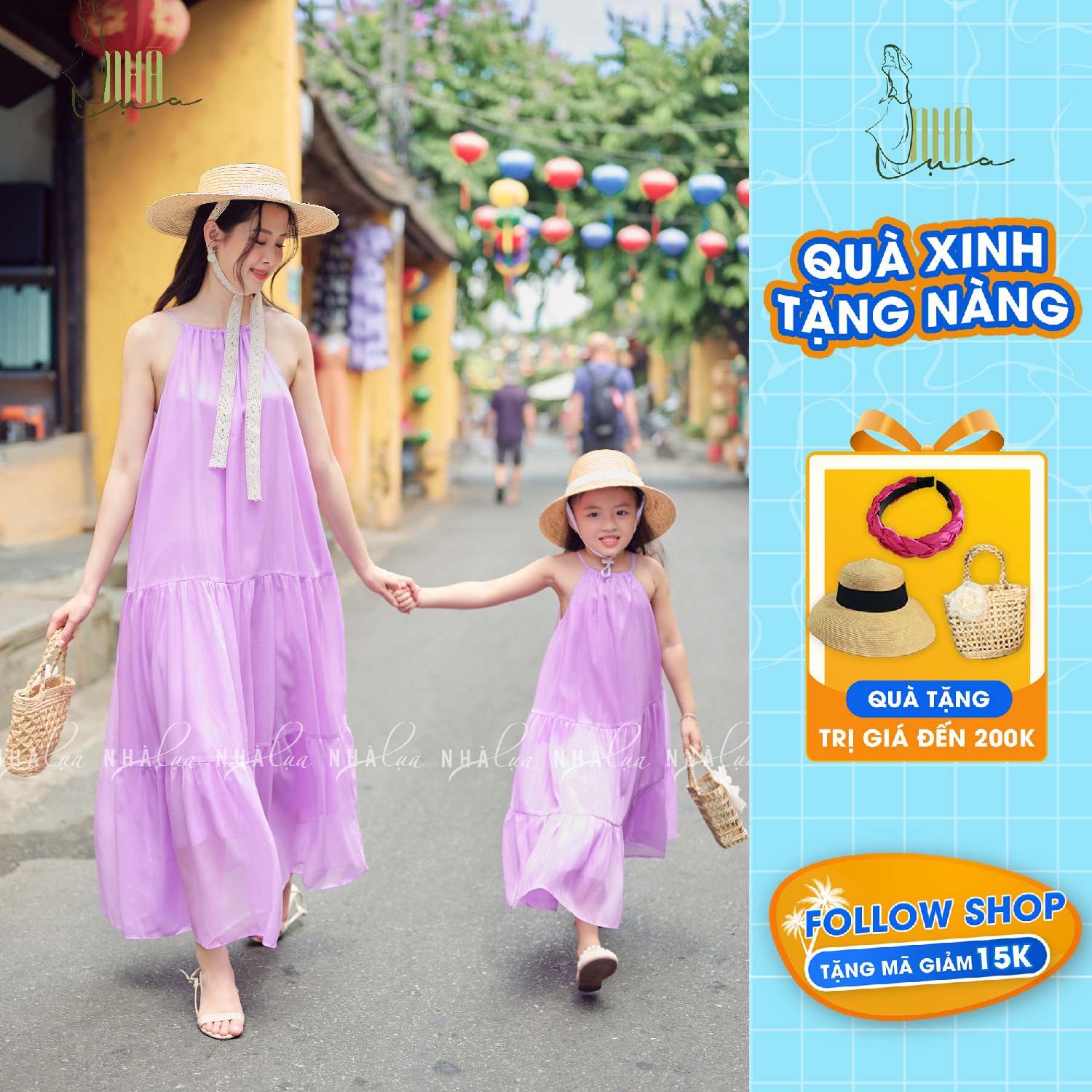 Đầm Maxi hoa cho bé gái dạo phố, đi biển DGB292309– Bé Xinh Shop