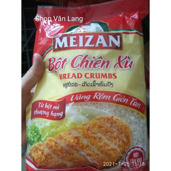 Bột chiên xù Meizan gói 250g giòn ngon