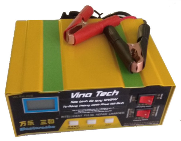 Bảng giá Máy Sạc Ắc Quy Vina Tech VL01 12V24V tự động thông minh Phục hồi bình