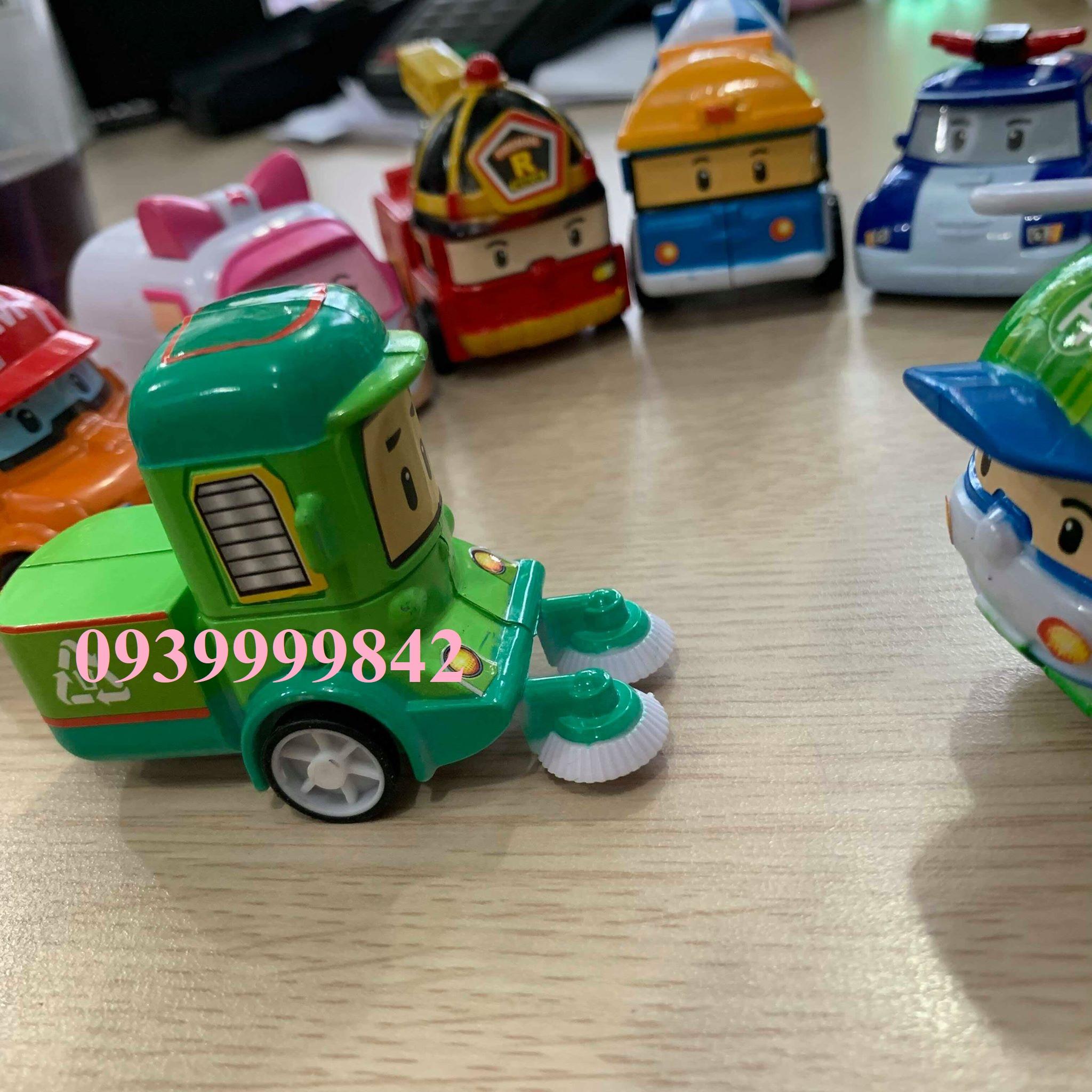 Bộ 8 xe trớn Robocar Poli ảnh thật - P5-1