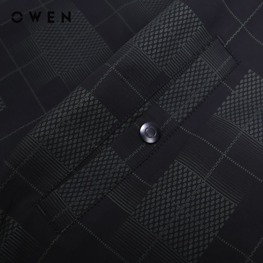 OWEN - Jacket Regular Fit JK231600 màu Đen chất liệu Polyester