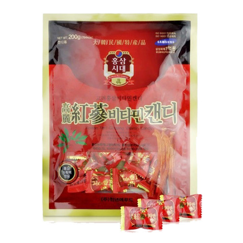 Kẹo hồng sâm Samsung Hàn Quốc gói 200gr