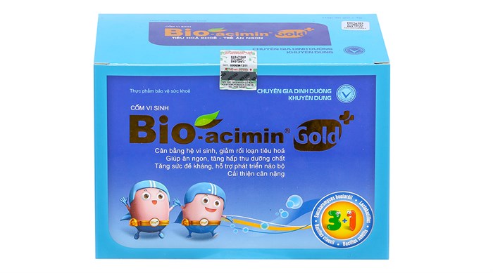 Cốm vi sinh Bio-acimin Gold hộp 30 gói