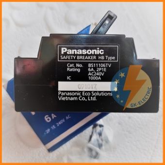 Cầu dao an toàn (aptomat) CB cóc đen PANASONIC BS111