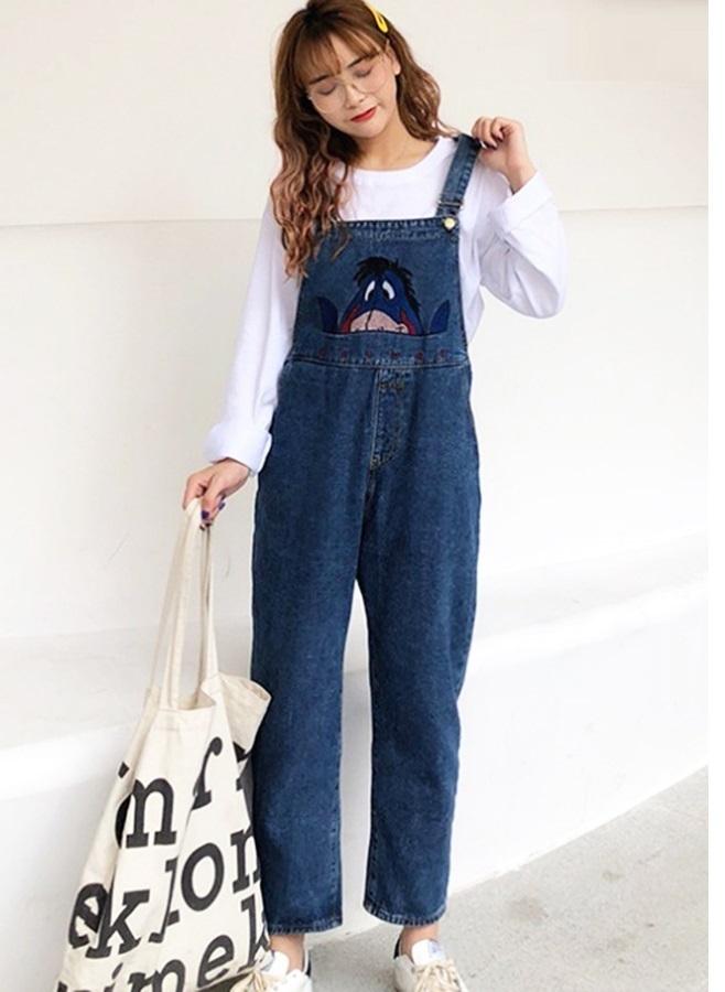 [HCM]Quần yếm jean dài YD22 C164