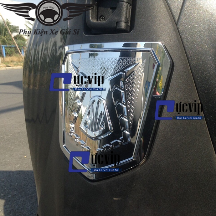 [HCM]Ốp Nắp Xăng SH 2020 Xi Mạ Crom MS2682