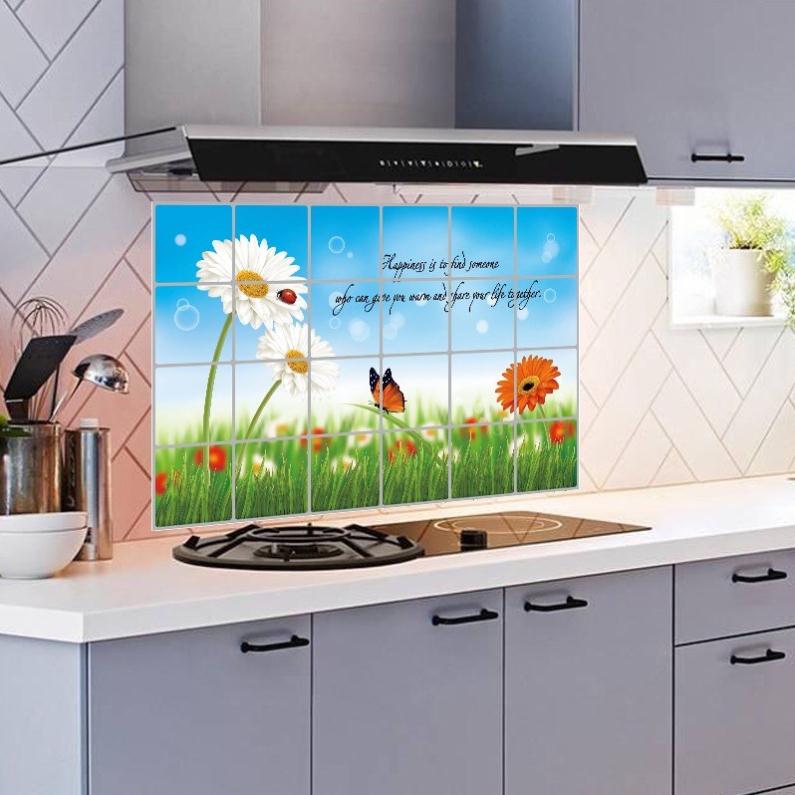 Giấy dán tường bếp[ giao hình ngẫu nhiên]