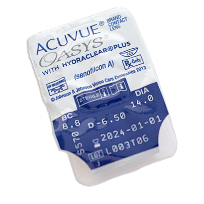 Kính Áp Tròng Acuvue Oasys Dùng 2 Tuần, Acuvue Oasys 2 week (6lens)- Lens Optic