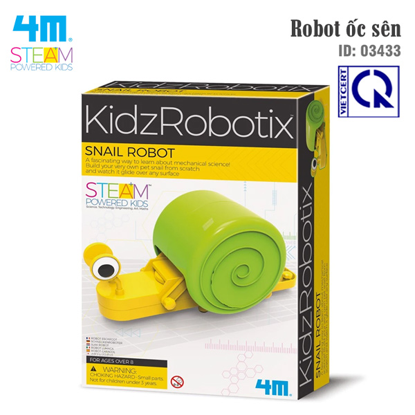 Đồ chơi Robot ốc sên - 4M 03433