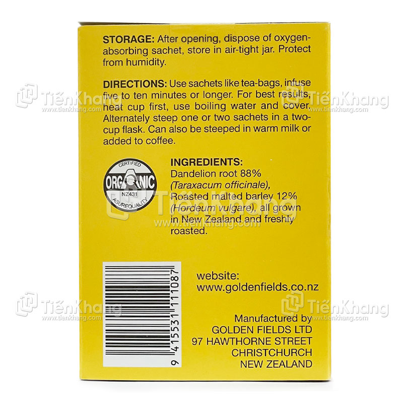 Trà Rễ Bồ Công Anh - Hộp (25 túi x 3.2gram)