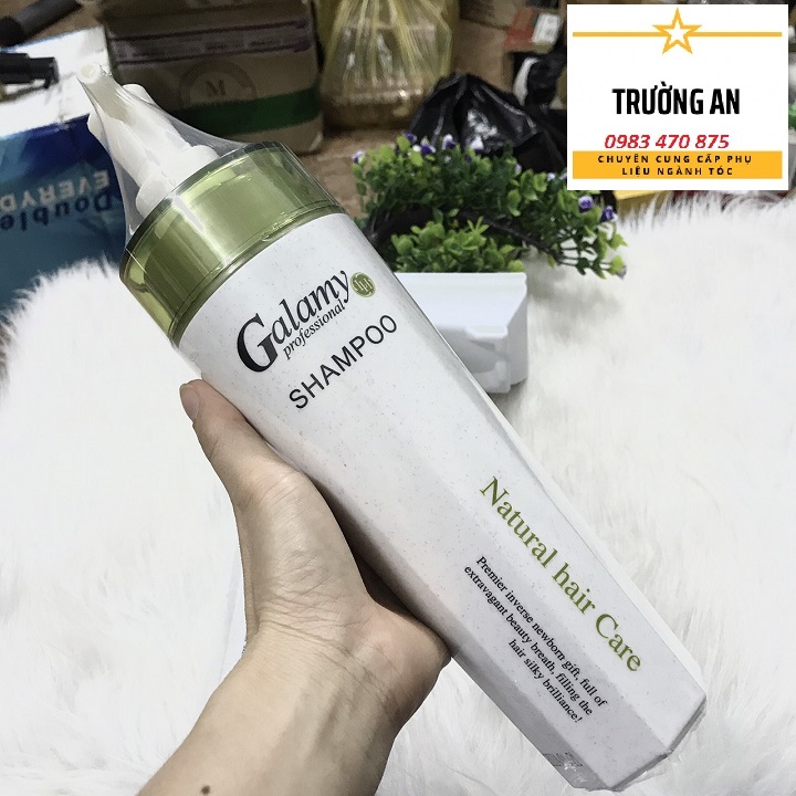 Dầu gội xả Cặp Galamy Maca Oil 800mlx2
