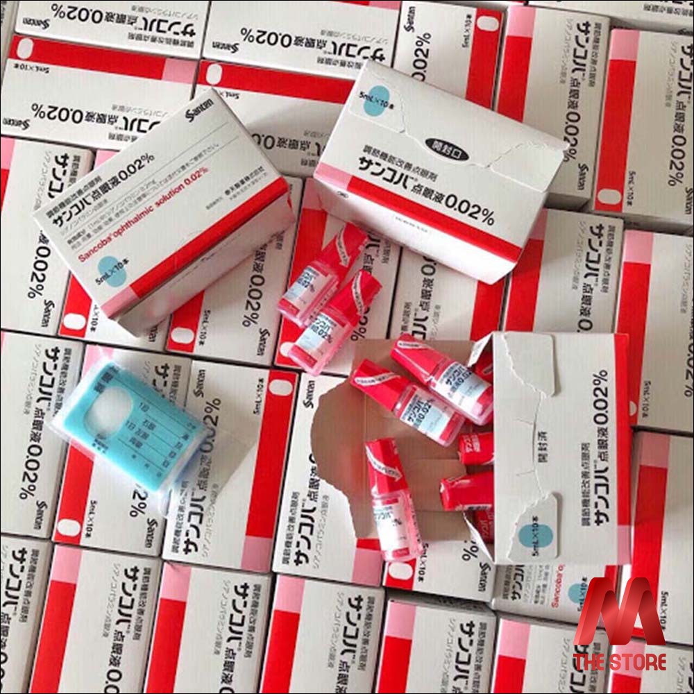 Nước Nhỏ Mắt  Sancoba 5ml Nhật Bản