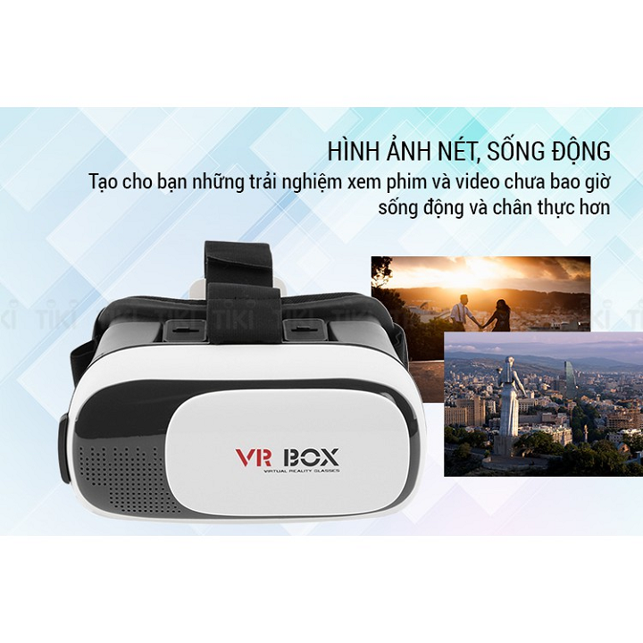 Kính xem phim thực tế ảo 3d VR Box mẫu 2.0