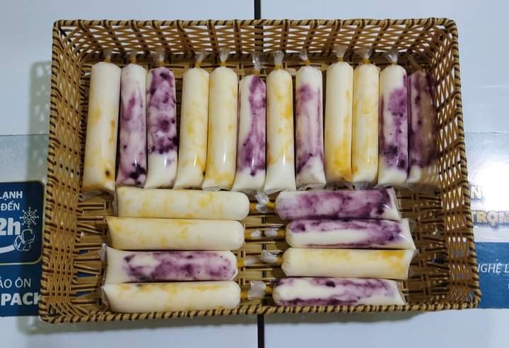 500g túi đựng kem, sữa chua 4x16