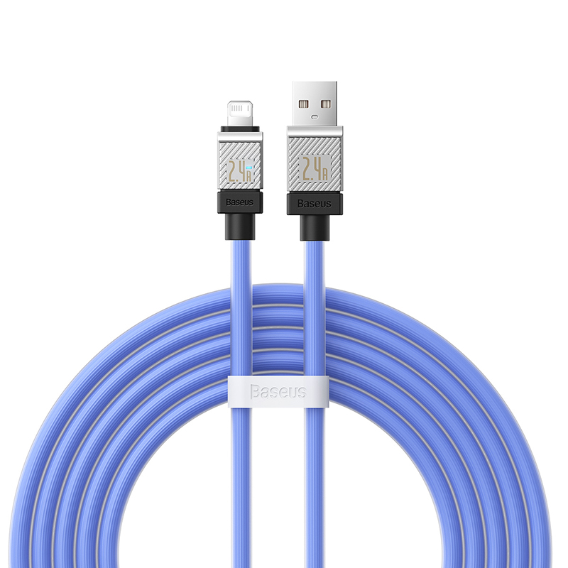 Cáp sạc nhanh Baseus CoolPlay Series Fast Charging Cable USB to iP 2.4A