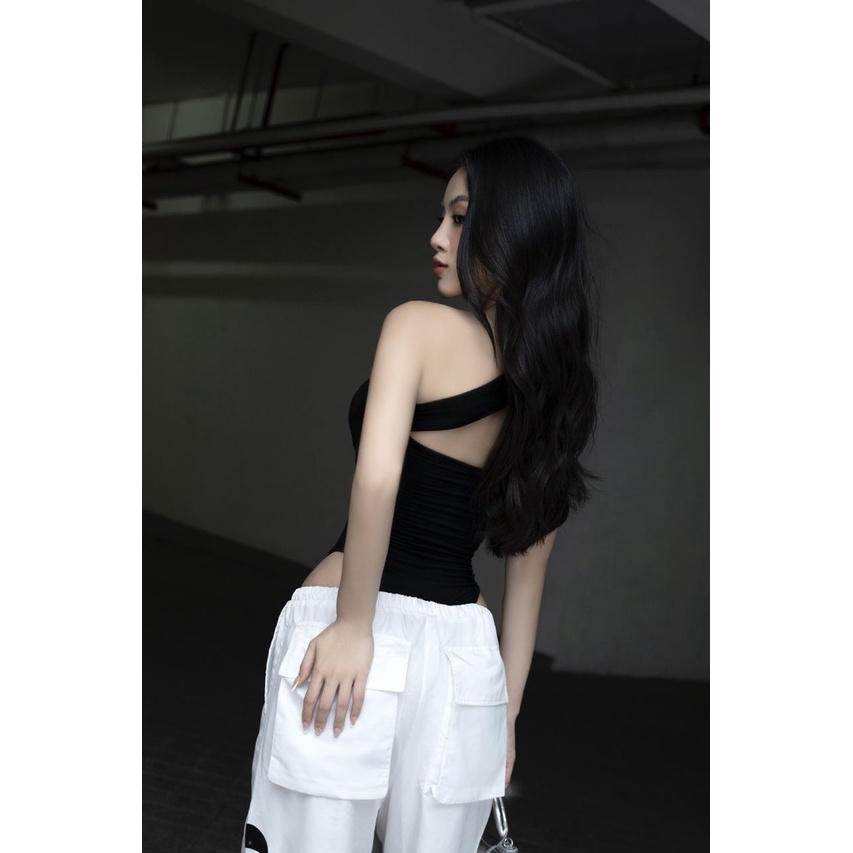Bodysuit cut out 3 mảnh eo cao LINGER - Tipblu