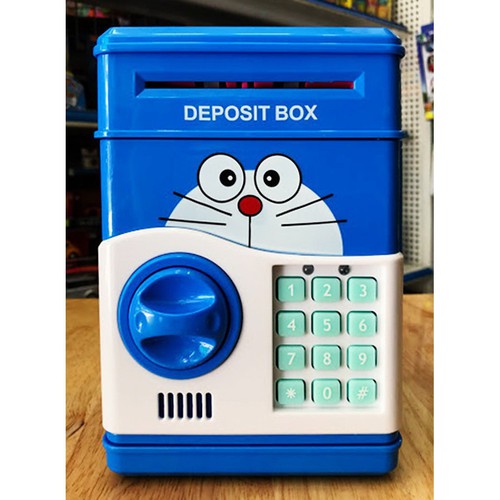 két sắt điện tử mini cho bé, két đựng tiền cho bé